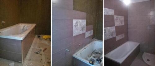 Bagno ristrutturato e cliente soddisfatto!